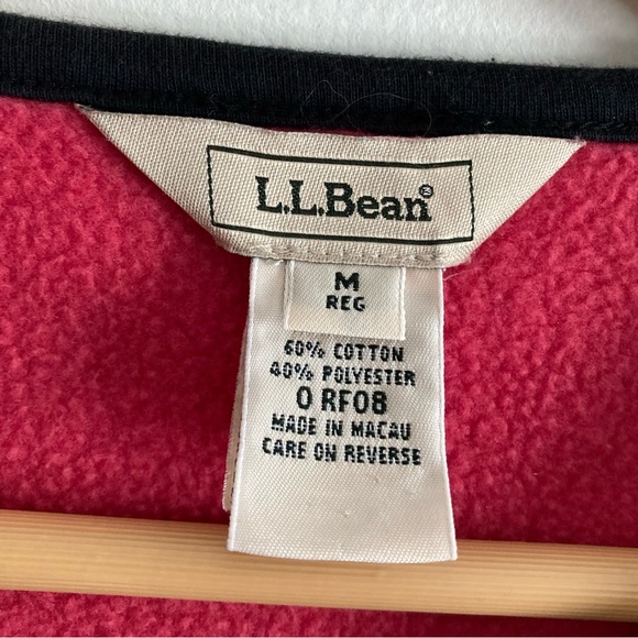 L.L. Bean Fleece Cardigan - Picture 4 of 7